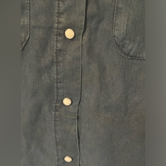 Velvet Heart- Raquel overdye  indigo shirt - Picture 7 of 11